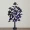 2ft. Pre-Lit Artificial Halloween Black Maple Tree with 24 Orange & Purple LED Lights